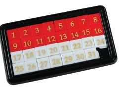 Liukupalapeli numeroilla (1-31)
