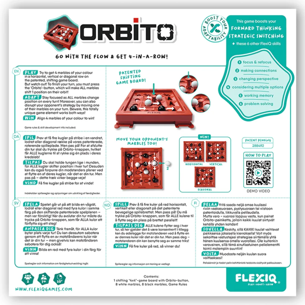 Logiikkapeli – Orbito