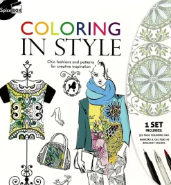 Luova askartelusetti – Coloring in Style