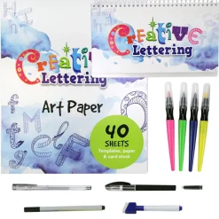 Luova askartelusetti – Creative Lettering