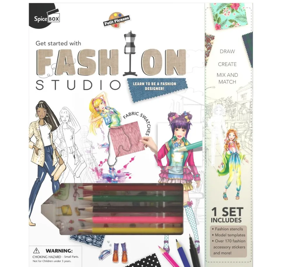 Luova askartelusetti – Fashion Studio