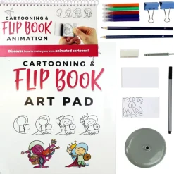 Luova askartelusetti – Flip Book Animation