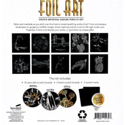 Luova askartelusetti – Foil Art