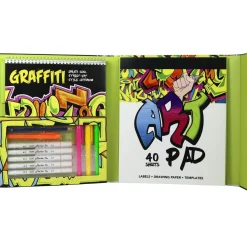 Luova askartelusetti – Graffiti