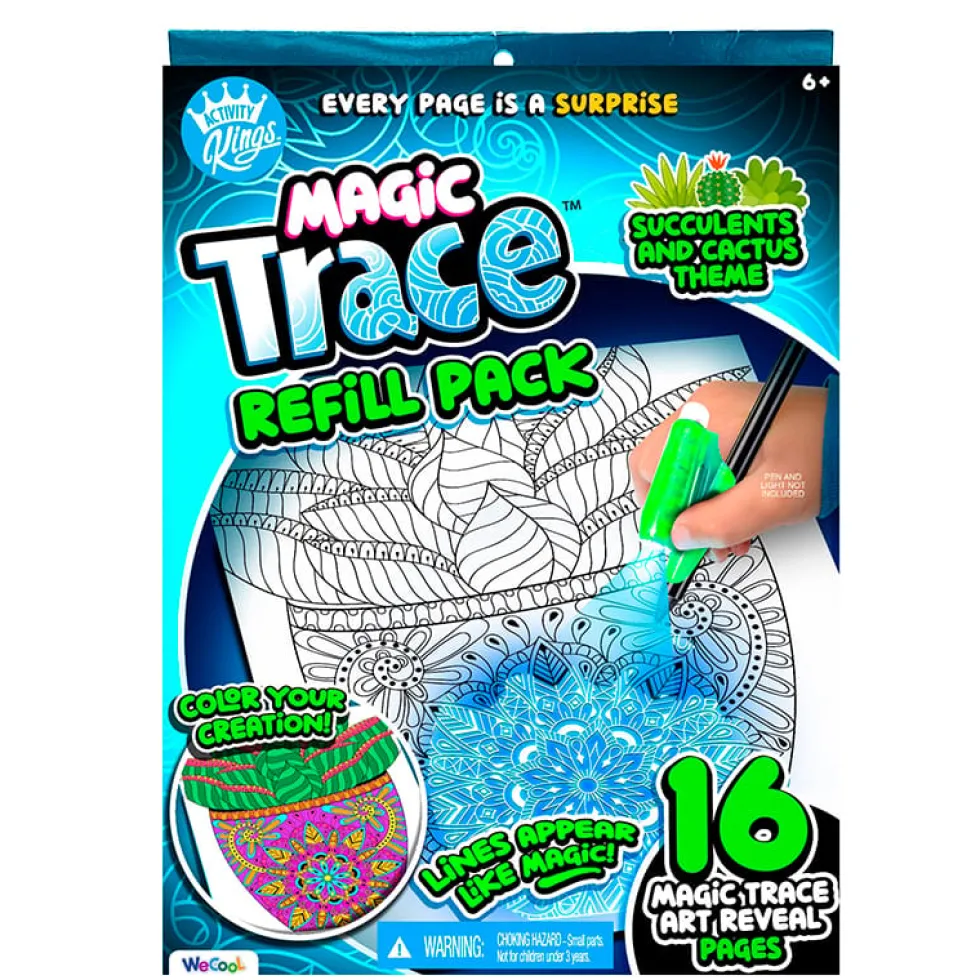 Magic Trace tarvikkeet - Piirrosarkki, 16 kpl