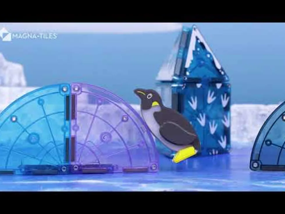 Magna-Tiles | Arktiset eläimet, 25 kpl