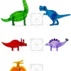 Magna-Tiles | Dinosaurukset, 5 kpl