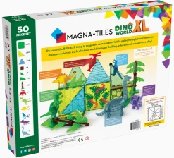 Magna-Tiles | Dino World XL, 50 kpl