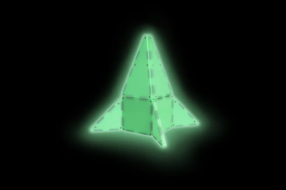 Magna-Tiles | Glow in the dark 16 kpl