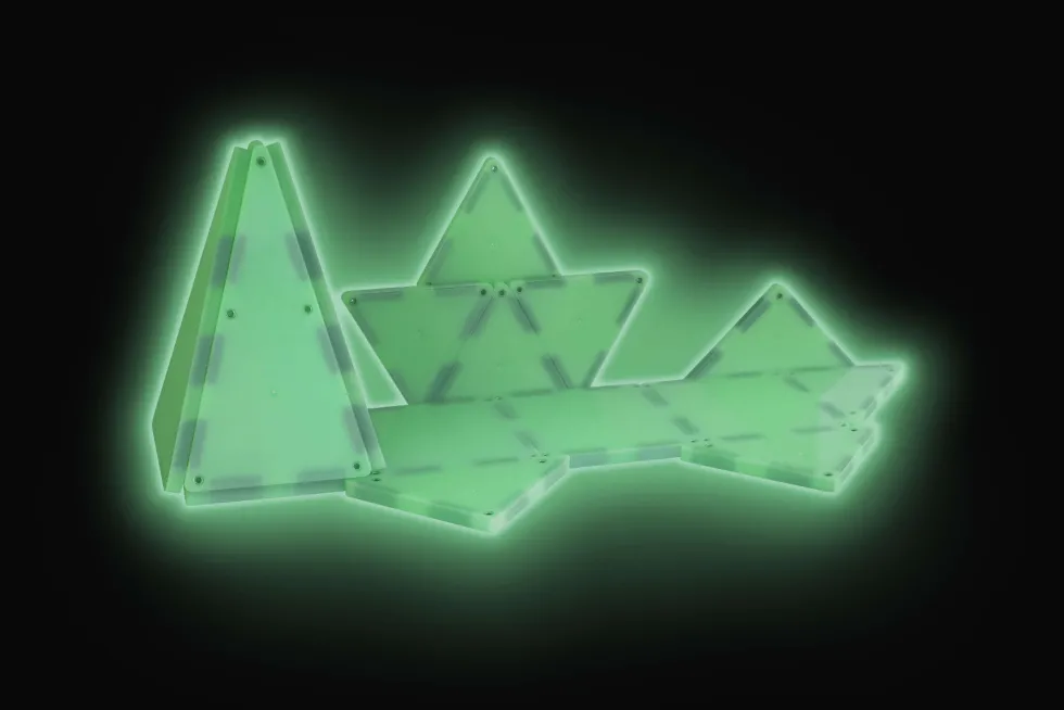 Magna-Tiles | Glow in the dark 16 kpl