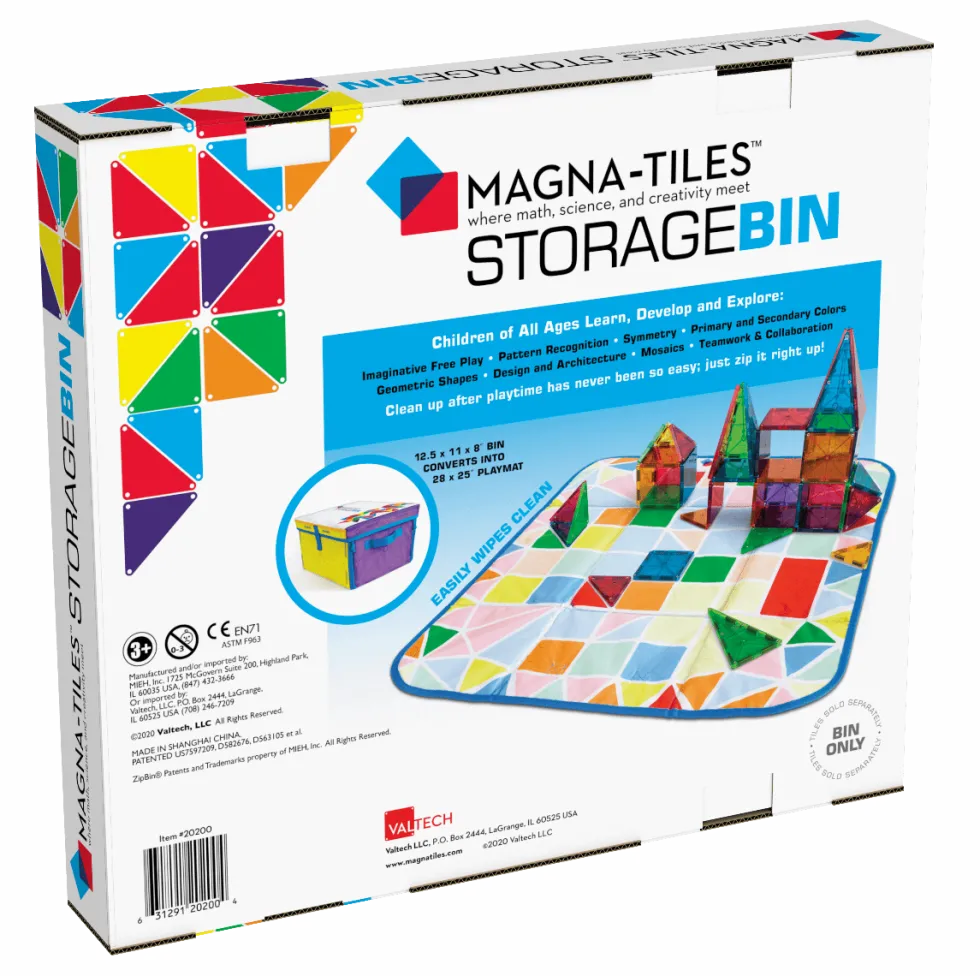 Magna-Tiles | Leikkimatto ja säilytys