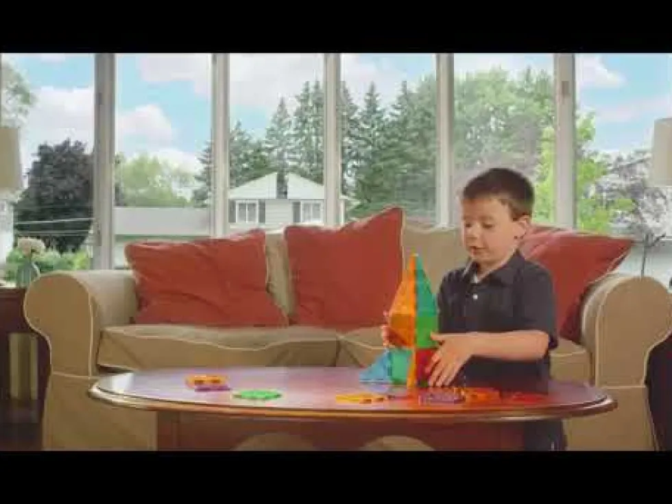 Magna-Tiles Läpinäkyvät 32 kpl