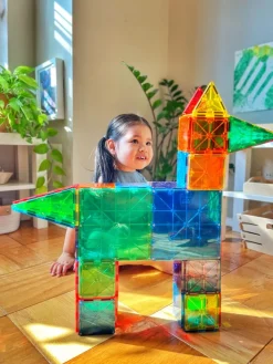 Magna-Tiles | Läpinäkyvät 100 kpl
