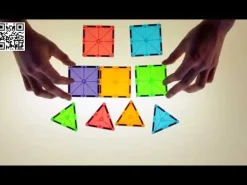 Magna-Tiles | Läpinäkyvät 100 kpl