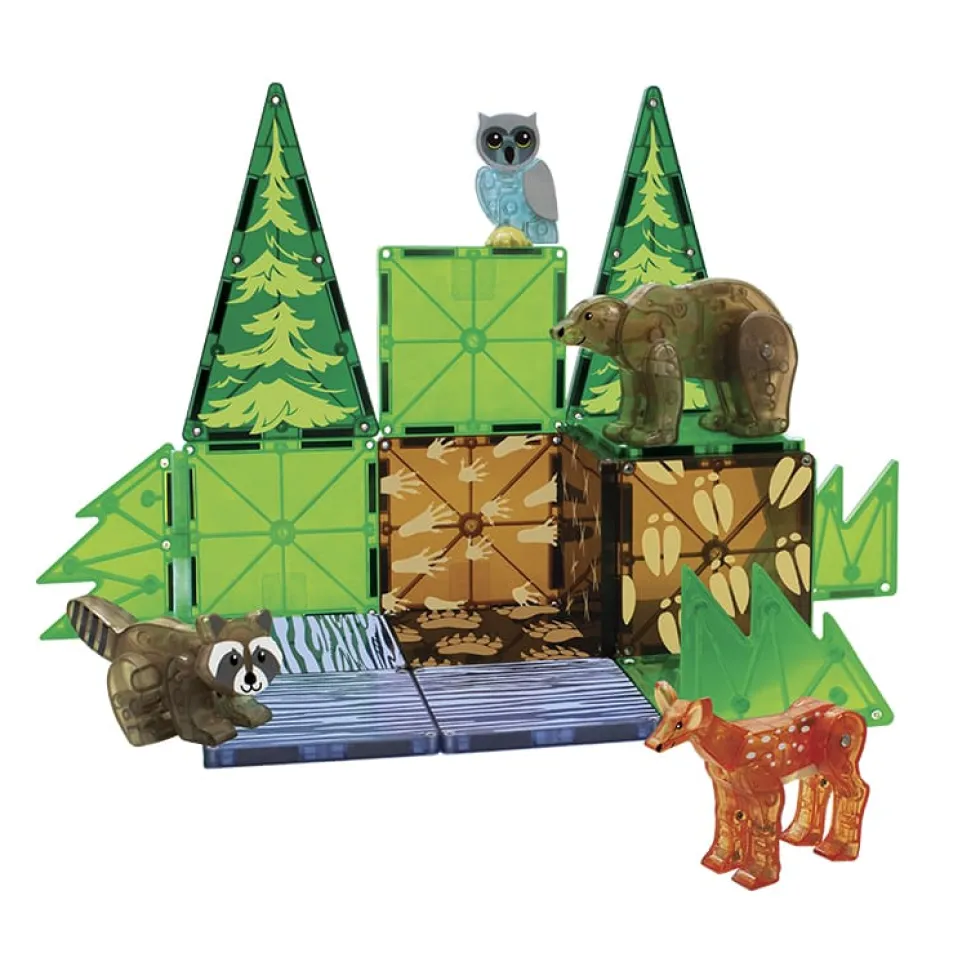 Magna-Tiles | Metsän elämää, 25 kpl