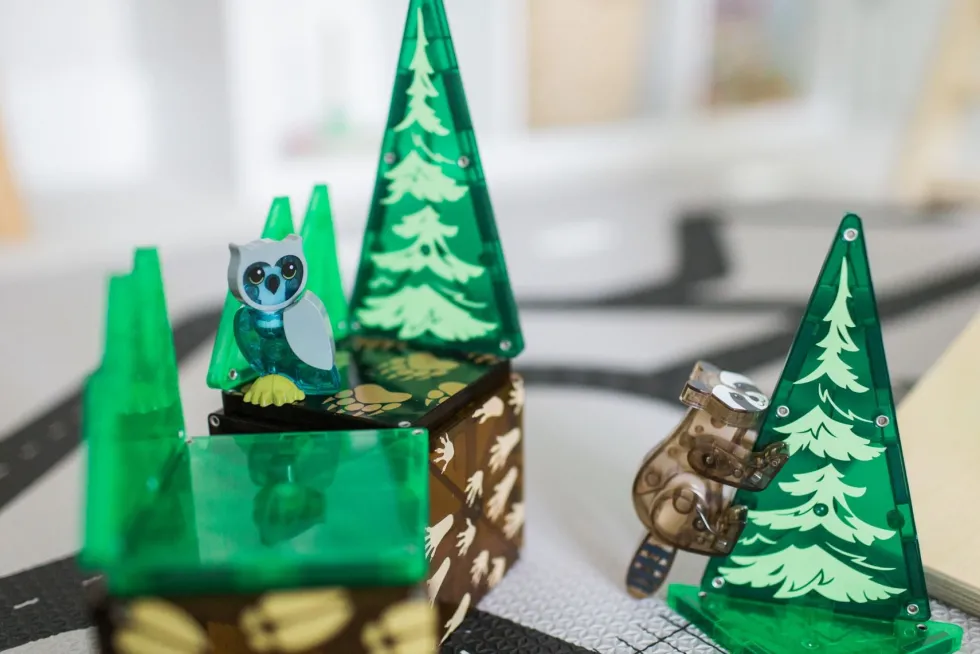 Magna-Tiles | Metsän elämää, 25 kpl