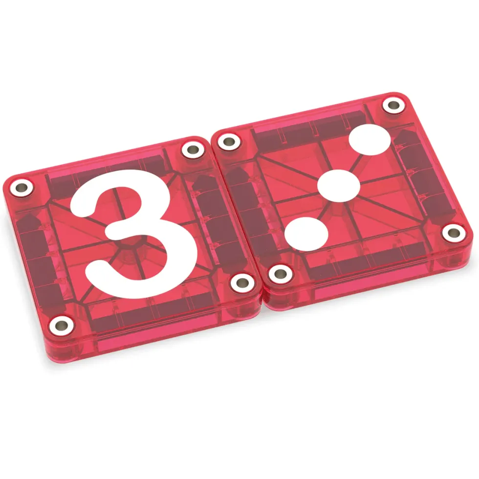 Magna-Tiles | microMAGS Learn Numbers, 56 osaa