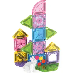 Magna-Tiles | microMAGS Spring Garden, 24 osaa