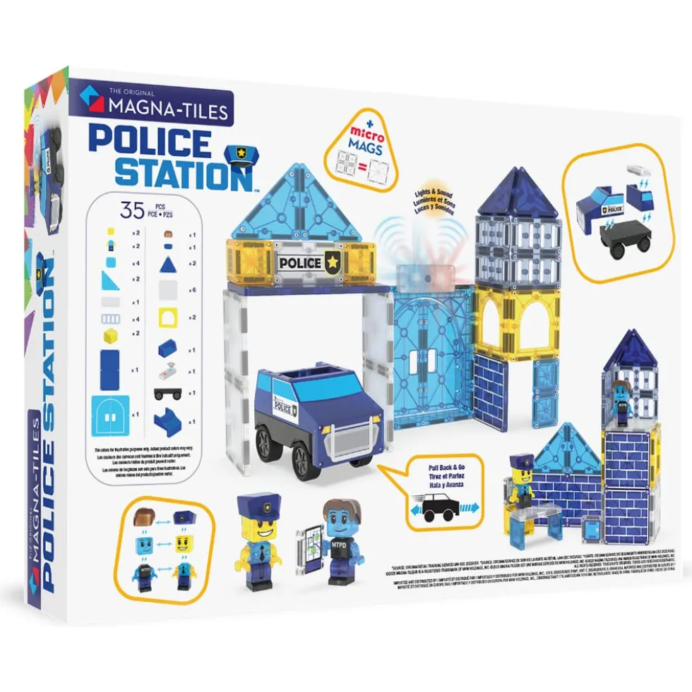 Magna-Tiles | Poliisiasema, 36 osaa