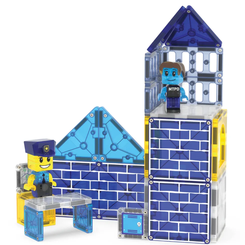 Magna-Tiles | Poliisiasema, 36 osaa