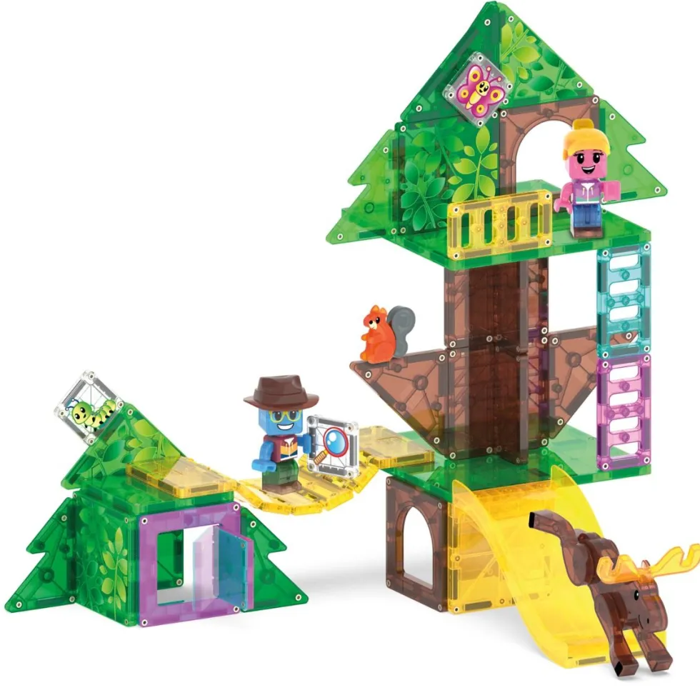 Magna-Tiles | Puumaja, 42 osaa