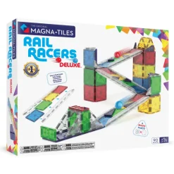 Magna-Tiles | Rail Racers Deluxe -kuularata, 33 os