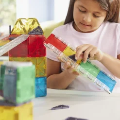 Magna-Tiles | Rail Racers Deluxe -kuularata, 33 os