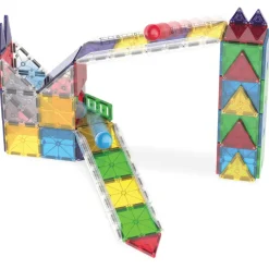 Magna-Tiles | Rail Racers Deluxe -kuularata, 33 os