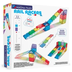 Magna-Tiles | Rail Racers -kuularata, 33 osaa