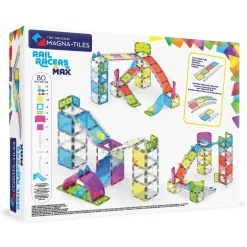 Magna-Tiles | Rail Racers Max -kuularata, 80 osaa