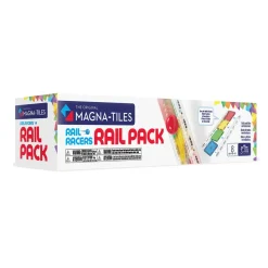 Magna-Tiles | Rail Racers Rail Pack, 8 osaa