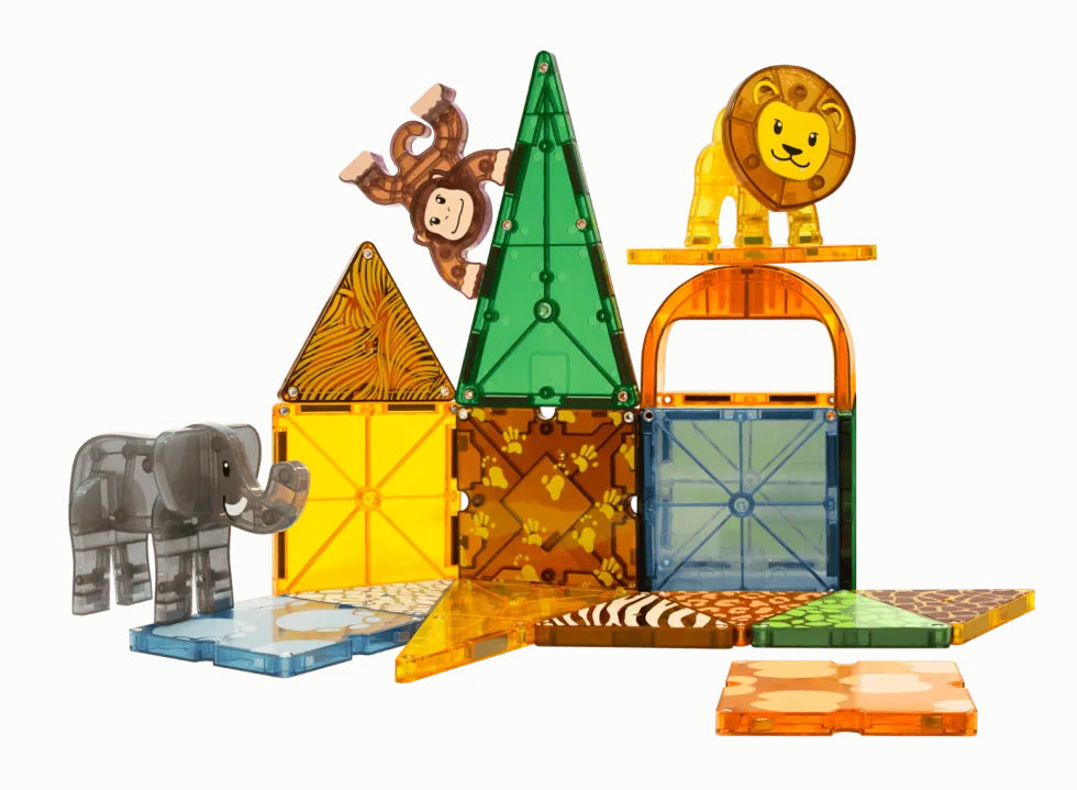 Magna-Tiles | Safarieläimet, 25 kpl