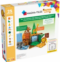 Magna-Tiles | Safarieläimet, 25 kpl