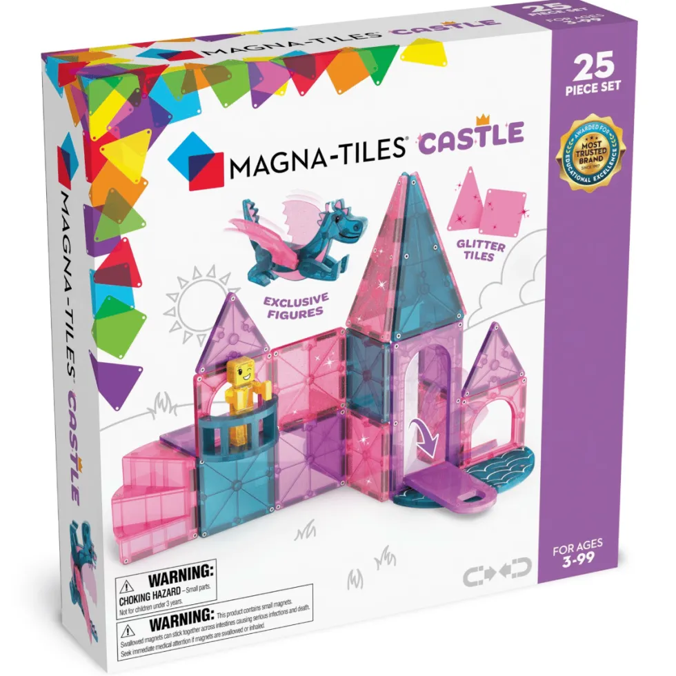 Magna-Tiles | Seikkailulinna, 25 kpl