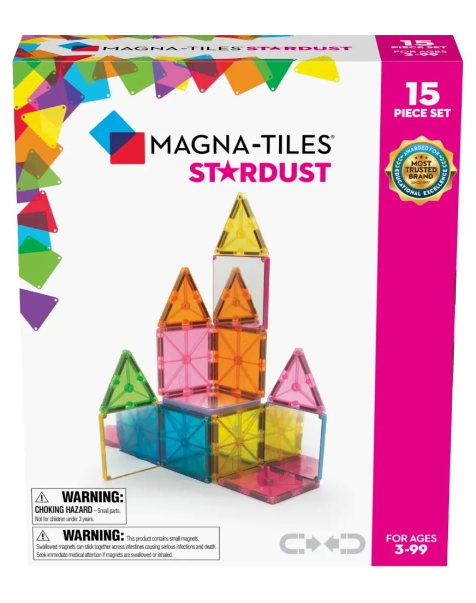 Magna-Tiles | Stardust 15 kpl