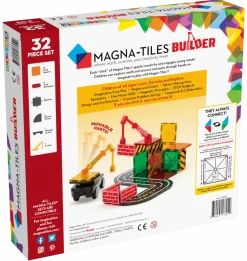 Magna-Tiles | Työmaa, 32 kpl