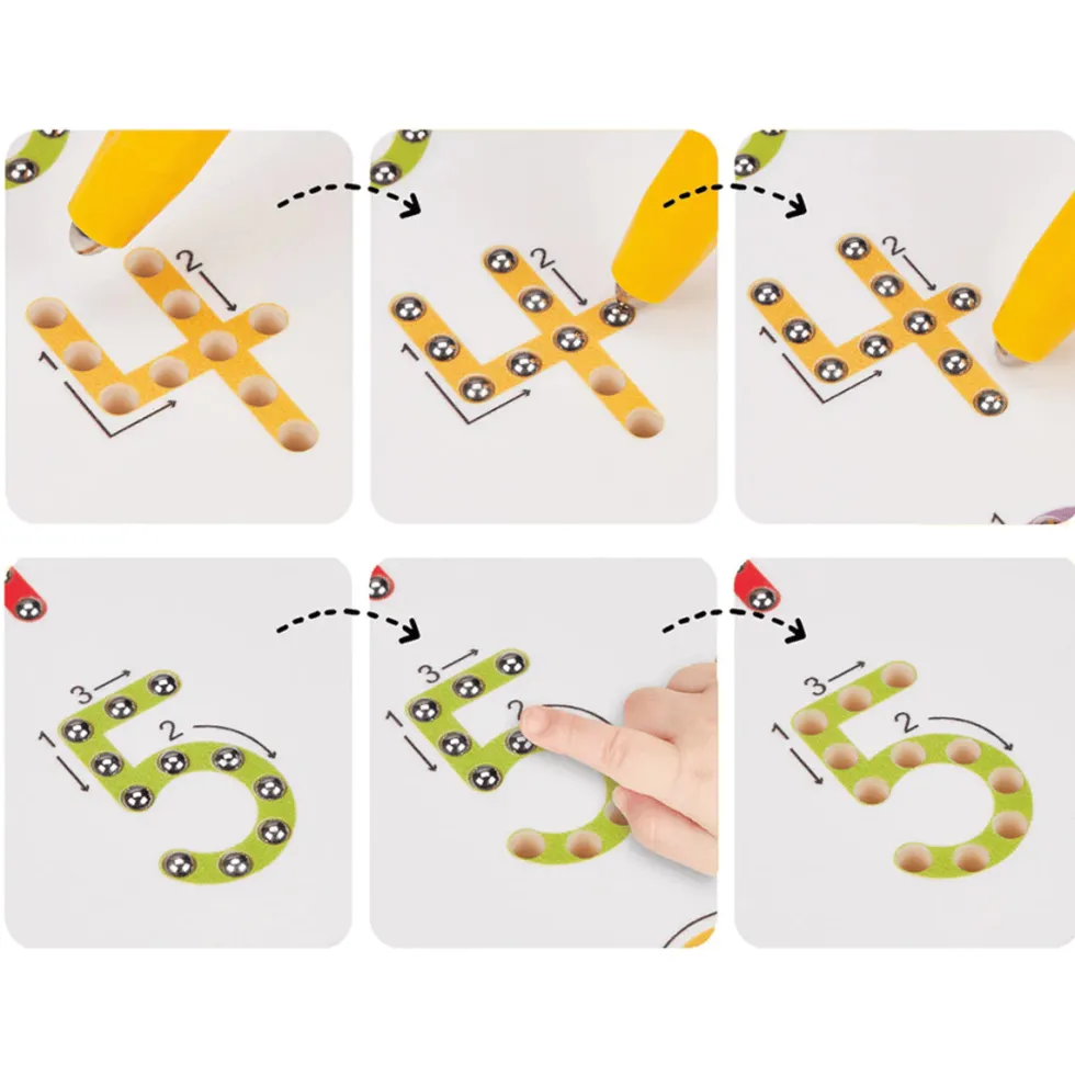 Magneettinen kirjoitustaulu – Numerot