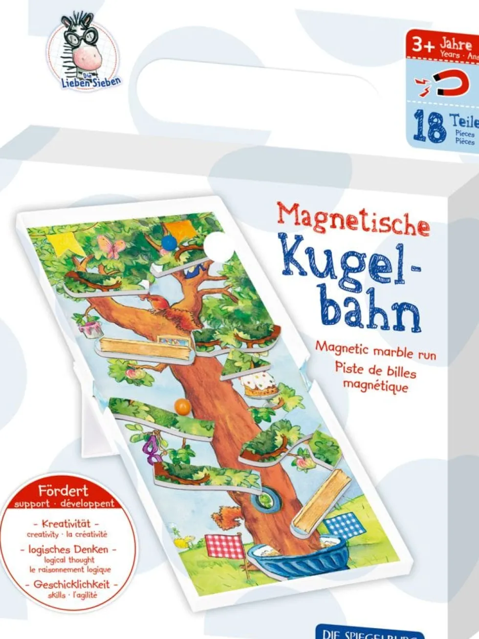 Magneettinen kuularata - 7 suloista ystävää