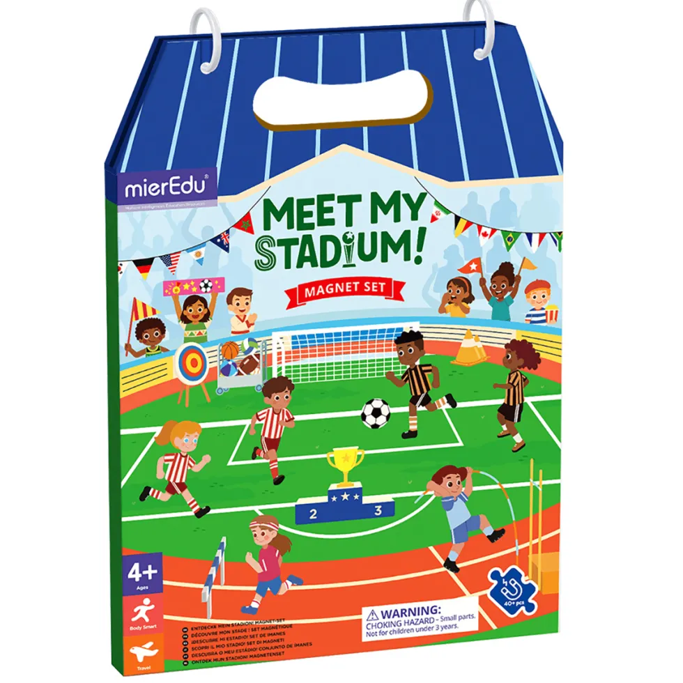 Magneettinen leikkisetti – Stadionilla