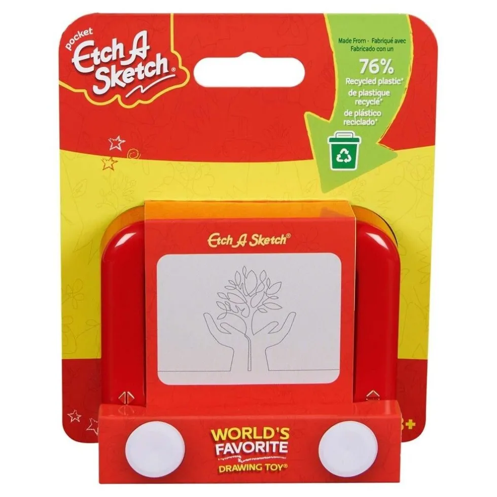 Magneettinen piirustustaulu - Mini Etch A Sketch