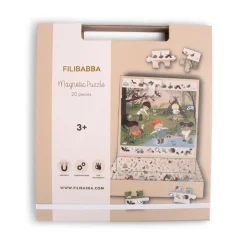 Magneettipalapeli, 20 palaa - Metsäseikkailu