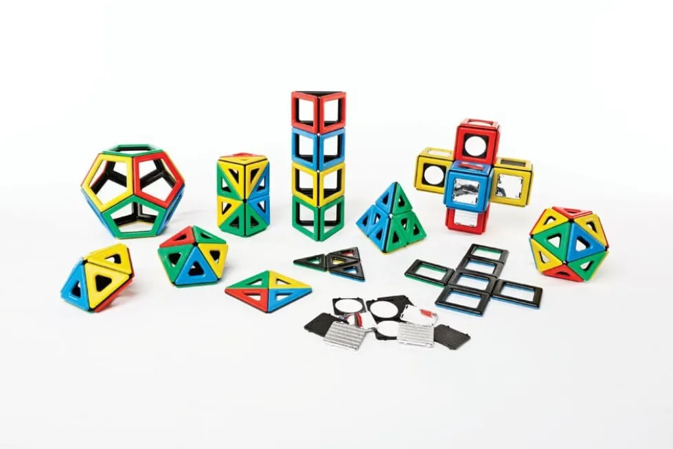 MAG Polydron | Deluxe oppilaitossetti | 184 osaa