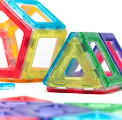 MAG Polydron | Läpinäkyvä | 100 osaa