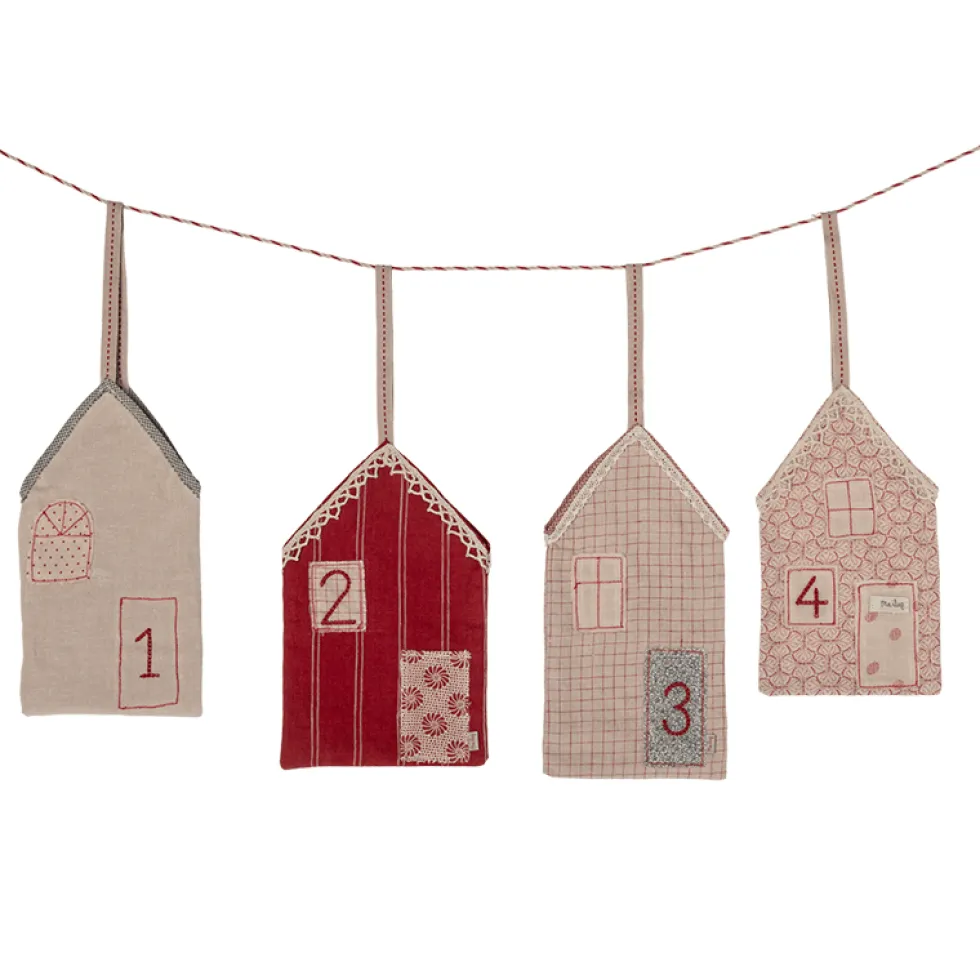 Maileg – Adventtikalenteri 1–4 – Joulukatu