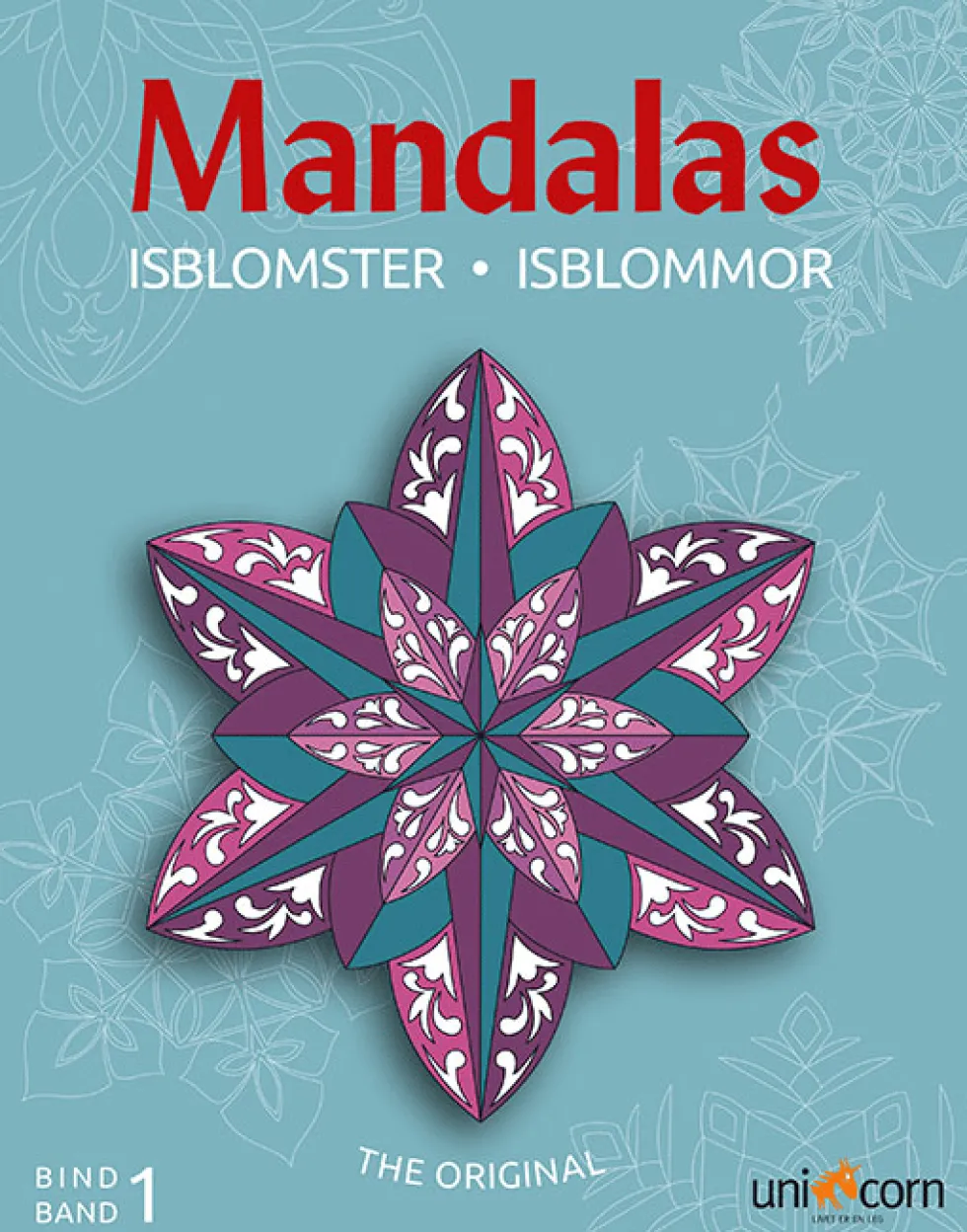 Mandala Värityskirja - Upeat jääkukat