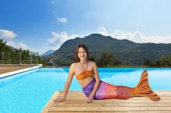 Merenneidon pyrstö + uimaevä, Ibiza (XS + S)