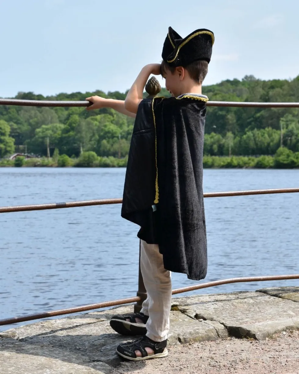 Merirosvo (viitta + hattu), 3-8 v.