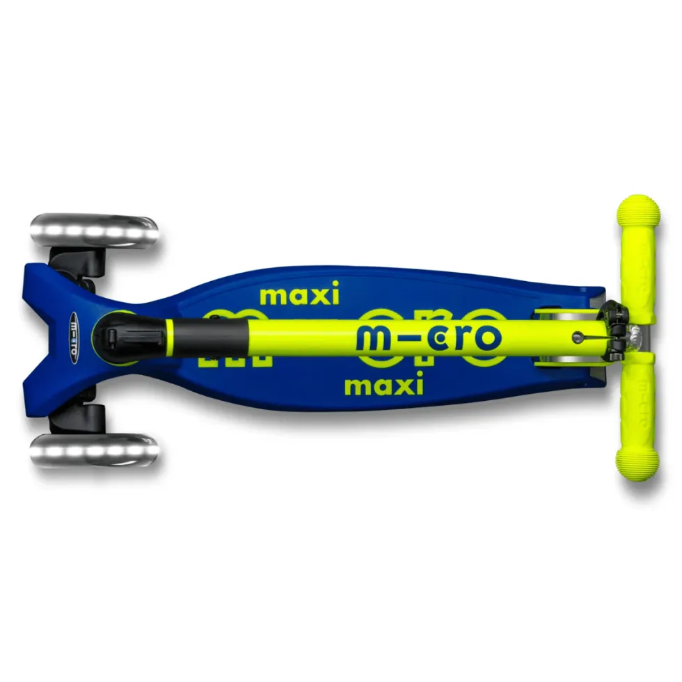 Micro – Maxi Deluxe Taitettava LED, Neon Yellow