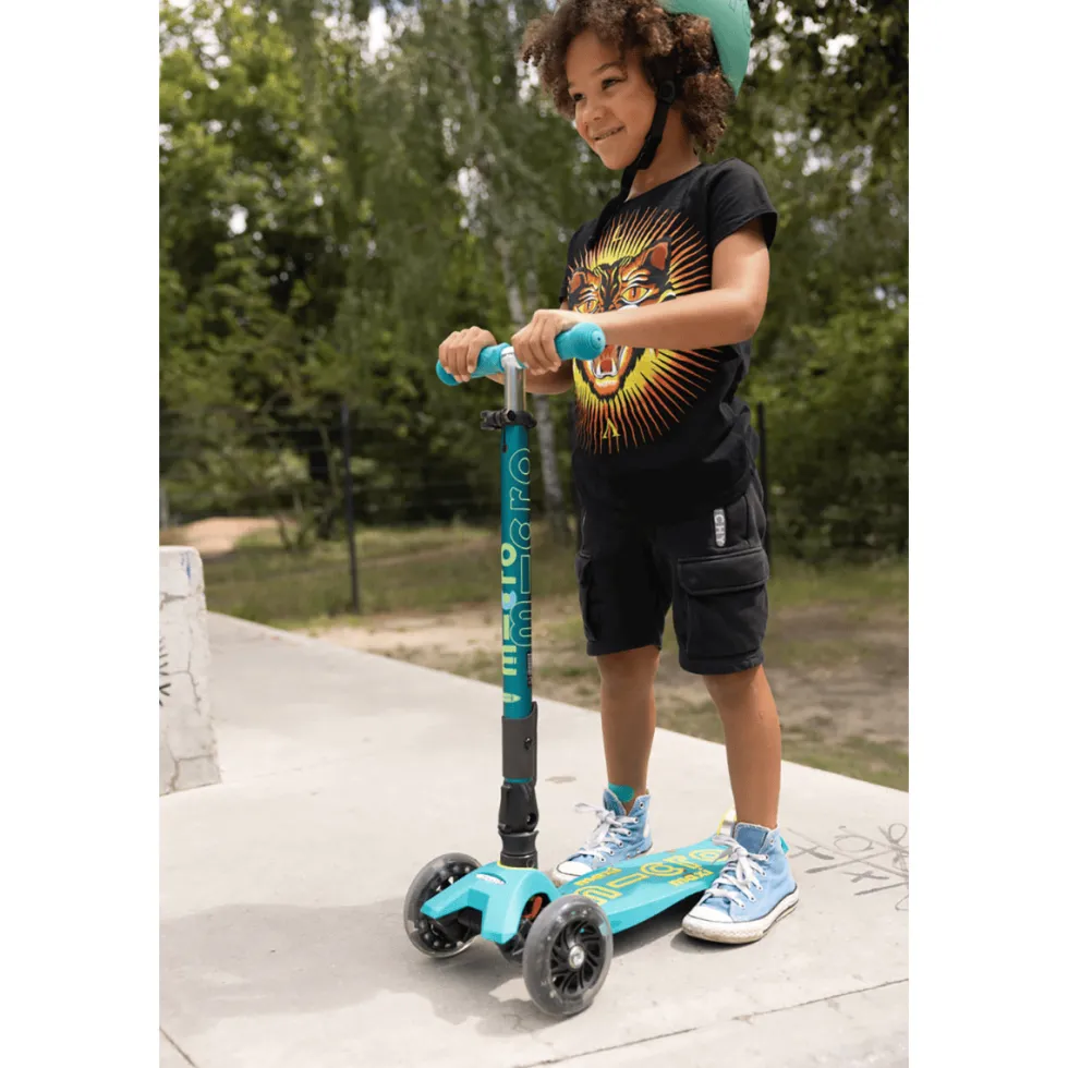 Micro - Maxi Deluxe taitettava LED, Petroli