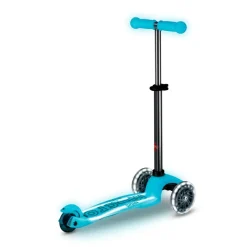 Micro potkulauta - Mini Deluxe Glow LED Plus, turk